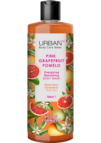 Urban Care Body Series Pink Grapefruit Pomelo Duş Jeli 750 ml