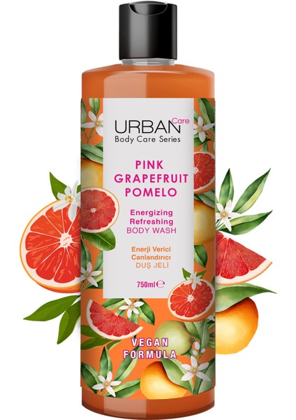 Urban Care Body Series Pink Grapefruit Pomelo Duş Jeli 750 ml