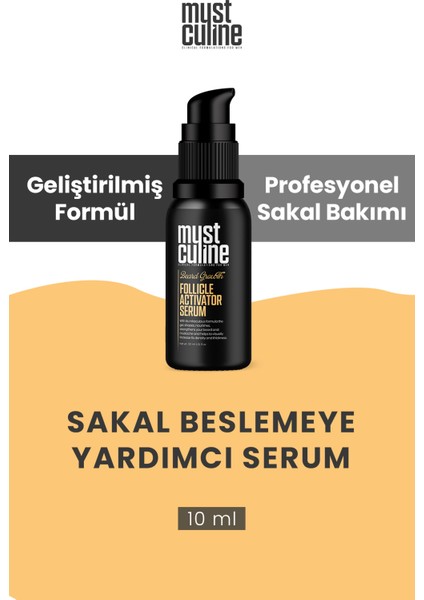 Sakal Kökü Uyarıcı & Besleyici Serum