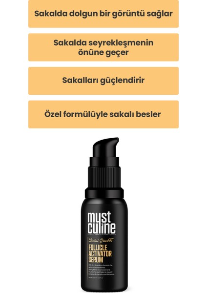 Sakal Kökü Uyarıcı & Besleyici Serum