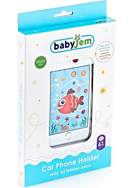 Baby Jem Araç İçi Telefon Askılığı