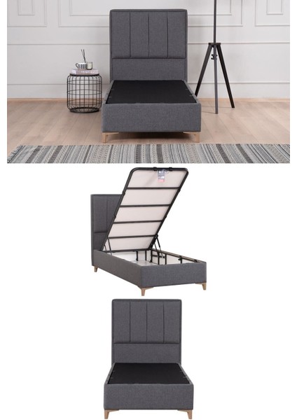 Gold Therapy Sandıklı Baza Antrasit (Başlık ve Yatak Dahil Değildir) indirimleri