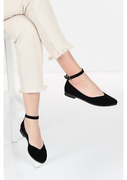 Shoes Kadın Bilekten Tokalı Babet fırsatları