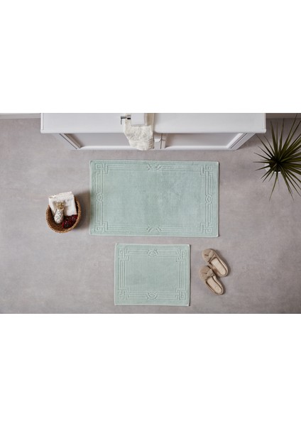 Doquhome Harmo Banyo Paspası Yeşil 60X100CM