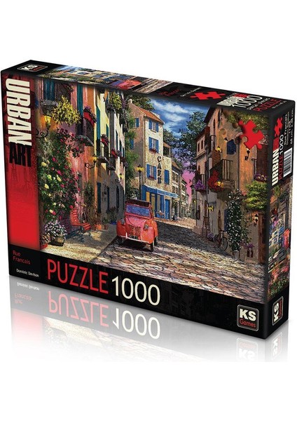 Puzzle UrbanArt (Rue Francais)1000 Parça