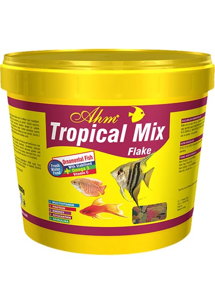 Tropical Mix Flake 250GR Kilitli Poşette Gönderilir