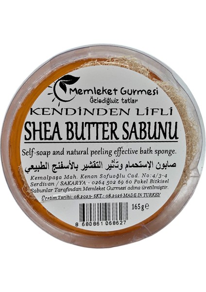 Kendinden Lifli Shea Butter Sabunu 165 gr