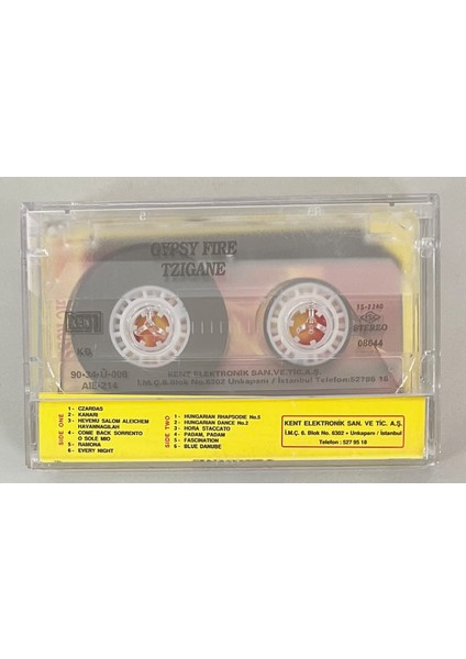 Gypsy Fire Esin Engin Orkestrası Tzigane Kaset fiyatları