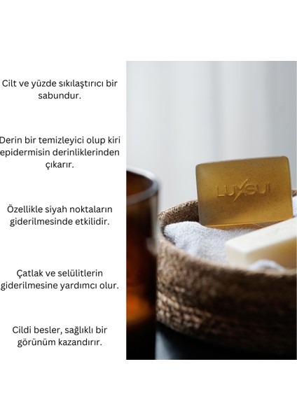 %100 Doğal Kil Özlü Sıkılaştırıcı Sabun