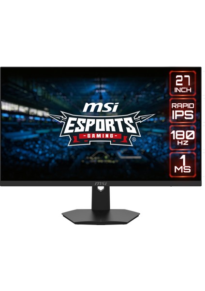 27" G274F 1920x1080 (FHD) 16:9 FLAT RAPID IPS 180HZ 1MS ADAPTIVE-SYNC GAMING MONITOR