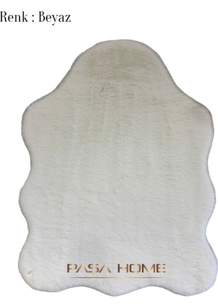 Tavşan Tüyü Süet Tabanlı Peluş Post Beyaz Renk Ultra Yumuşak Post Puffy Yıkanabilir Halı fiyatları