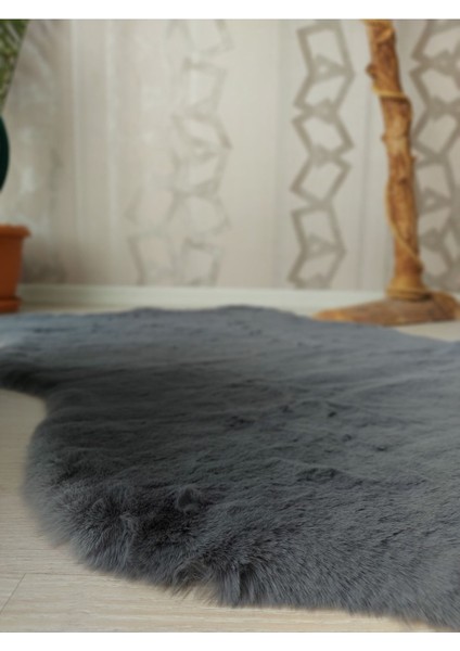 Tavşan Tüyü Süet Tabanlı Peluş Halı fırsatları