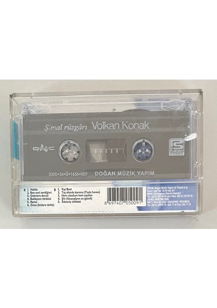 V.konak Şimal Rüzgarı Kaset (Orjinal Dönem Baskı) fiyatları