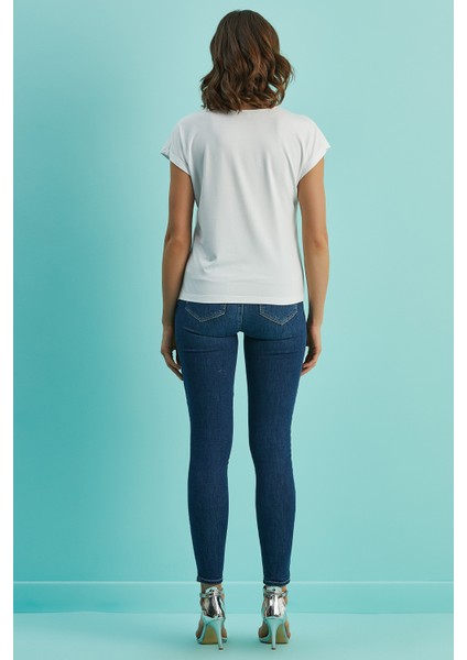 Havuç Paça Mavi Jean Pantolon fiyatları