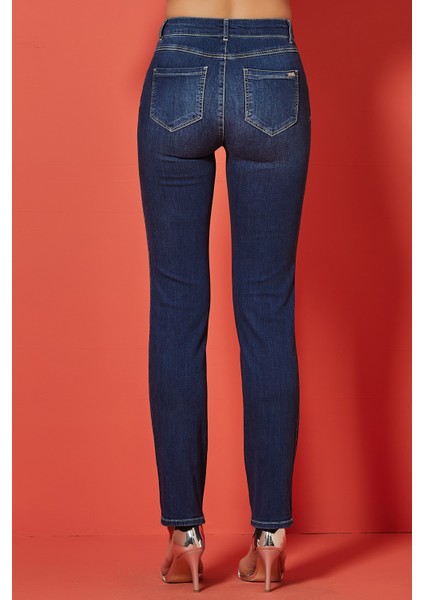 Dar Kesim Cigarette Mavi Jean Pantolon fırsatları