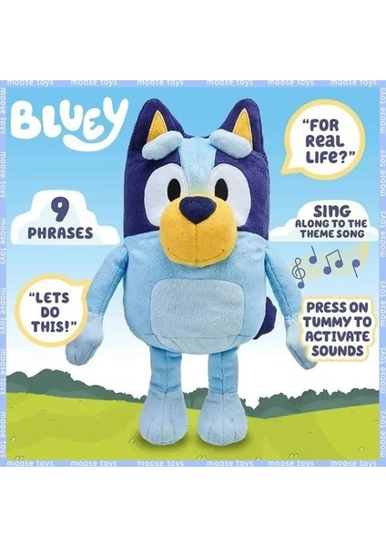 Peluş Bingo Köpek Müzik Peluş Oyuncaklar Bluey Anime Figürü Sevimli Hayvan Sing Köpek Bebek Yılbaşı Hediyeleri Çocuklar fiyatları