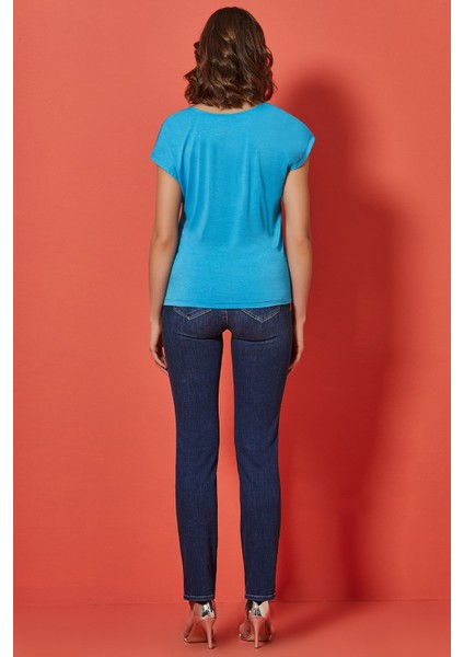 Dar Kesim Cigarette Mavi Jean Pantolon fiyatları