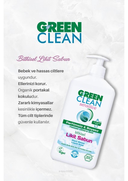 Green Clean 4 Al 3 Öde Bitkisel Likit Sabun 500 ml