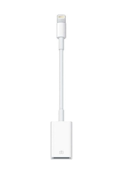 APR14 Lightning To USB Otg - Beyaz Çevirici Adaptör