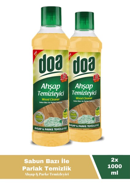 Vegan Ahşap Yüzey Temizleyici 1000ML X2
