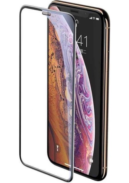 Dubicase Apple iPhone 12 Pro Max Tam Kaplayan Alman Teknolojisi ile Darbe Emici 5d Kırılmaz Cam Koruyucu