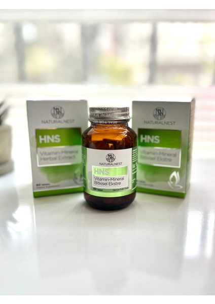 Hns Vitamin-Mineral Herbal Extract 60 Tablet 2'li Set fiyatları