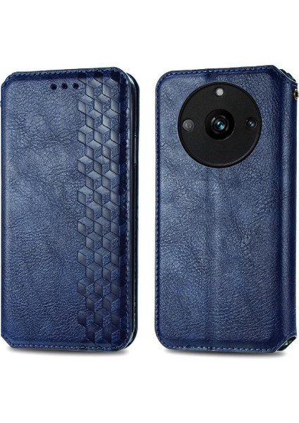 Oppo Realme 11 Pro Deri Telefon Kılıfı (Yurt Dışından)