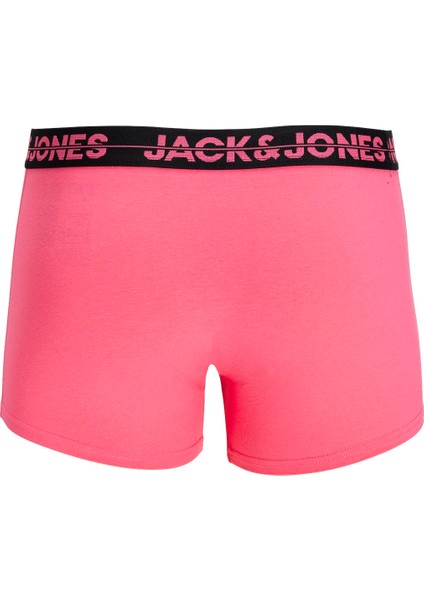 Jacseth Solıd Trunks 5 Pack Erkek Mavi Boxer 12251418-07