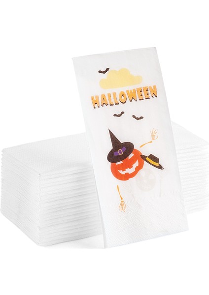 Halloween Yazılı Baskılı Sunum Peçetesi 20LI