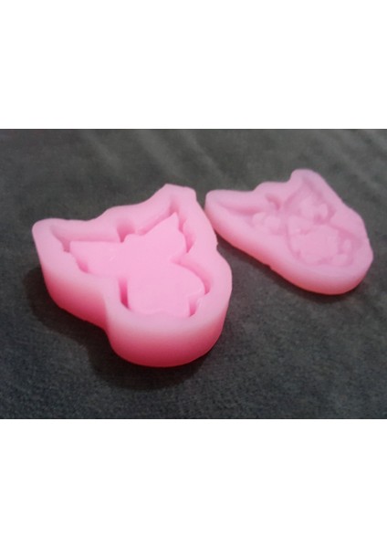 Mini Kelebek Kutu Silikon Kalıp K-202, Kokulu Taş Sabun Alçı Mum Kalıbı fiyatları