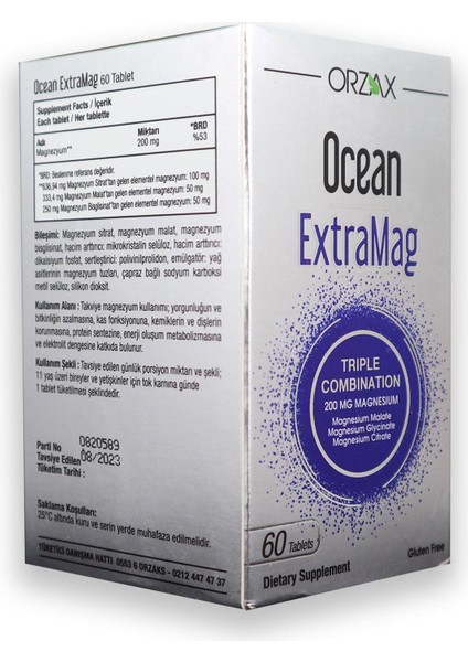 Ocean D3K2 Damla 20 ml + Ocean Extramag 60 Tablet