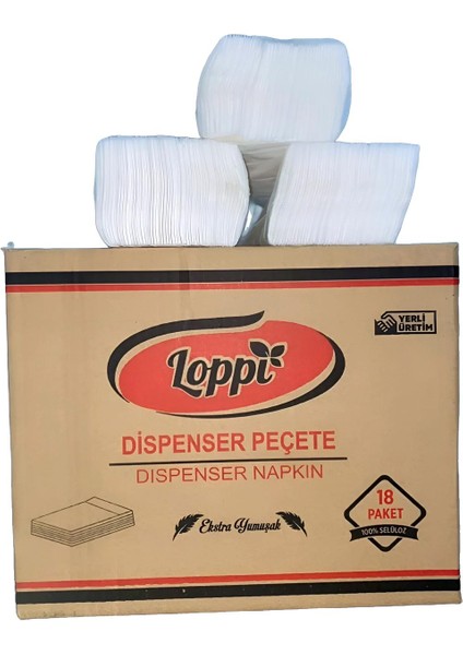 Anıl Ambalaj Dispenser Peçete 100'LÜ 18 Paket