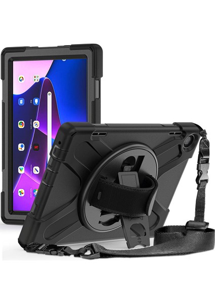 Lenovo Tab M10 Hd (2.nesil) 2022 Kılıf 360 Koruma Defender Tank Kılıf