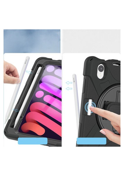 Apple iPad Mini 2021 6. Nesil Kılıf Defender Tablet Kapak modelleri