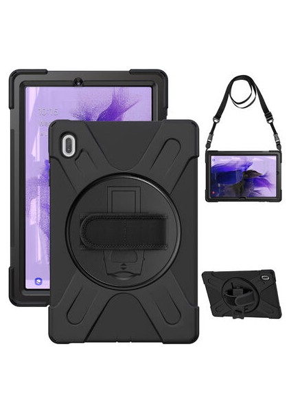 Samsung Galaxy Tab S7 Fe Lte T733 Kılıf Defender Tablet Kapak