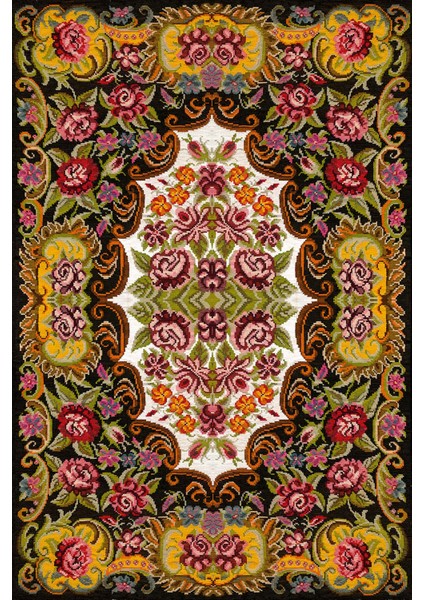 Marlo Vintage Kadife Yıkanabilir Kaymaz Pamuk Tabanlı Salon Halısı modelleri