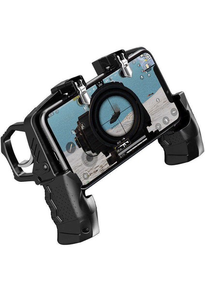 Telefon Tutucu Mobil Game Oyun Kolu Aparatı Hareketli Clips Ayarlanabilir Gecikmesiz Hassas Butonlar