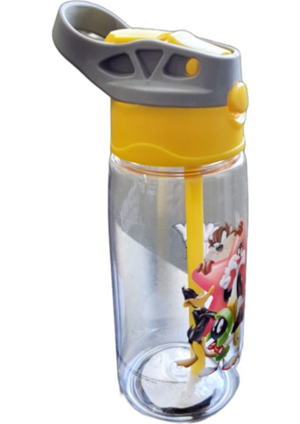 Looney Tunes Çocuk Lisanslı Pipetli Matara 480 ml