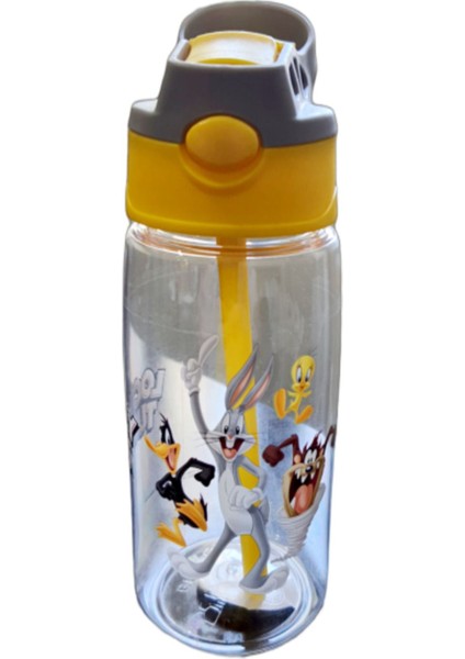 Looney Tunes Çocuk Lisanslı Pipetli Matara 480 ml