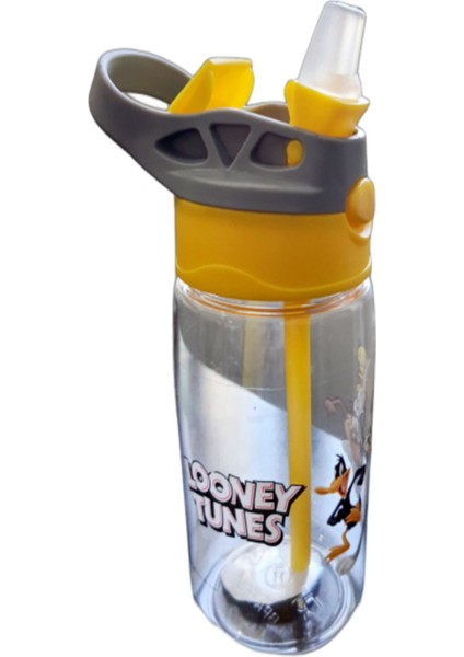 Looney Tunes Çocuk Lisanslı Pipetli Matara 480 ml