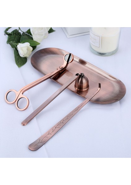 Gümüş Tarzı Et Mum Snuffer Düzeltici Kanca Tepsi Kepçe Mum Veya Aksesuar Paslanmaz Çelik Söndürücü Alev Ev Dekorasyonu (Yurt Dışından) fiyatları