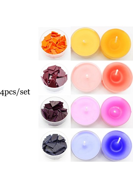 4 Adet D Tarzı Lot Mum Fitilleri Dıy Gazyağı Lambası Için Düşük Duman cm Pamuk Balmumu Çekirdek Balmumu Hattı Aksesuarları Mumlar Yapımı (Yurt Dışından)