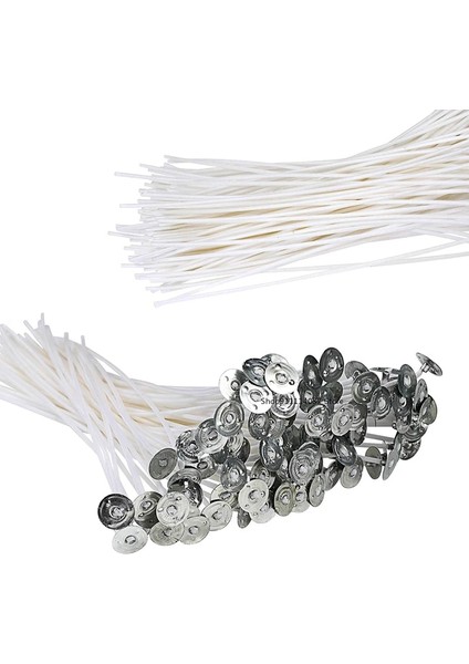 15CM-50PCS Tarzı Otton Mum Fitilleri Düşük Dumanlı Doğal Balmumu Pamuk Çekirdek Soya Balmumu Için Dıy Mum Yapımı Parti Malzemeleri Için Önceden Mumlu Fitiller (Yurt Dışından) modelleri