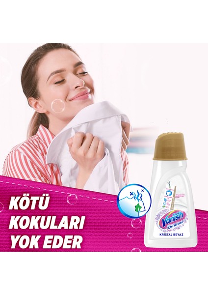 Kosla Multipower Beyazlar için Leke Çıkarıcı ve Deterjan Güçlendirici Sıvı 2000 ml