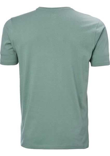 Helly Hansen Logo Erkek Yeşil T-Shirt 33979-489