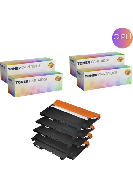 Toner Print Hp 117A-W2030 Chipli Muadil Toner Seti Hp Color Laser 150A / 150NW - Mfp 178NW / Mfp 179FNW Toner