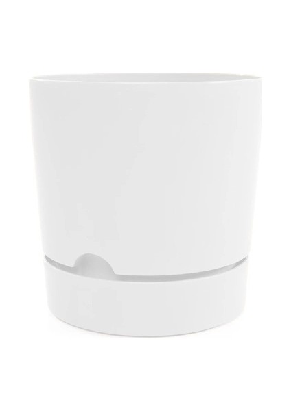 Poliwork Begonya 21 cm Saksı 5 Lt Beyaz