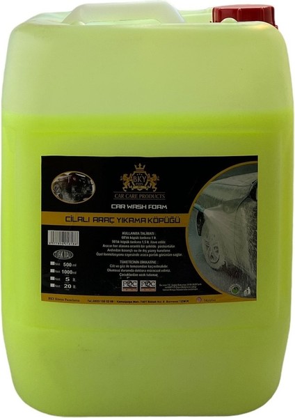 Fırçasız Cilalı Oto Köpük 20 kg