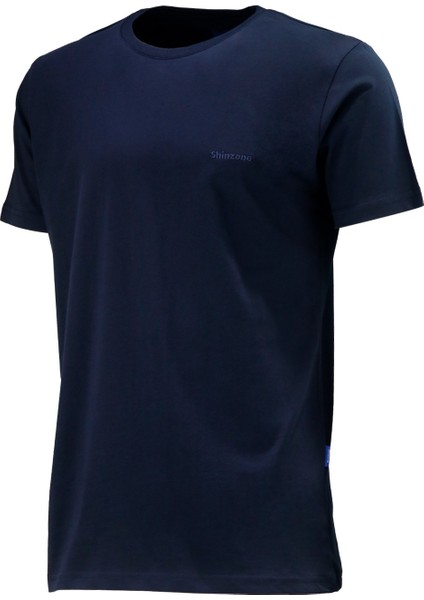 Erkek Bisiklet Yaka Standart Fit Lacivert T-Shirt