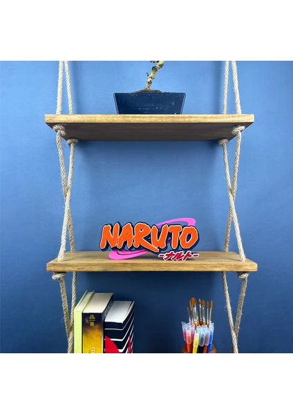 Naruto Logo Figür - Premium Koleksiyon Parçası